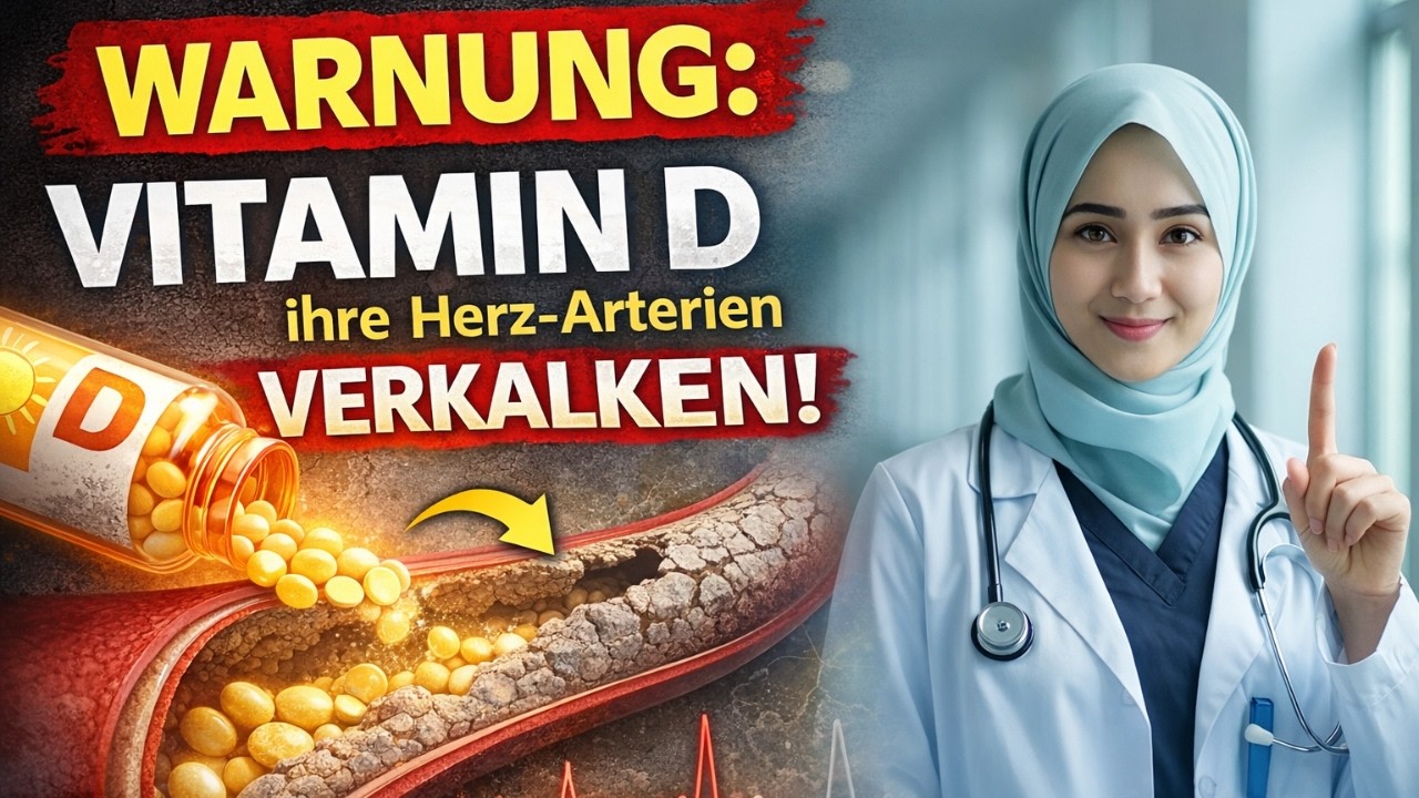 ⚠️ Warnung: Vitamin D kann Ihre Herz-Arterien VERKALKEN!