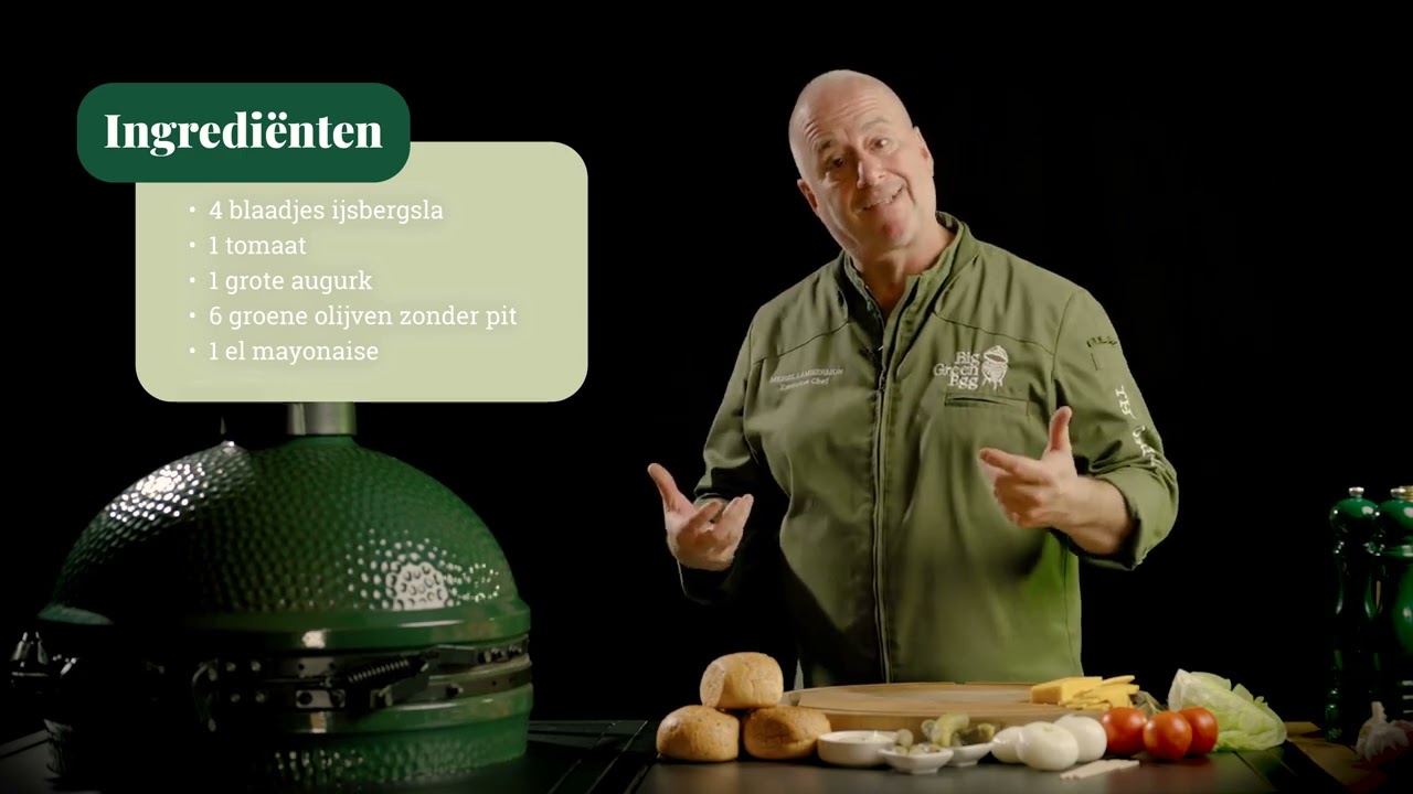 Overheerlijke picanha burger van de BBQ | Big Green Egg recept