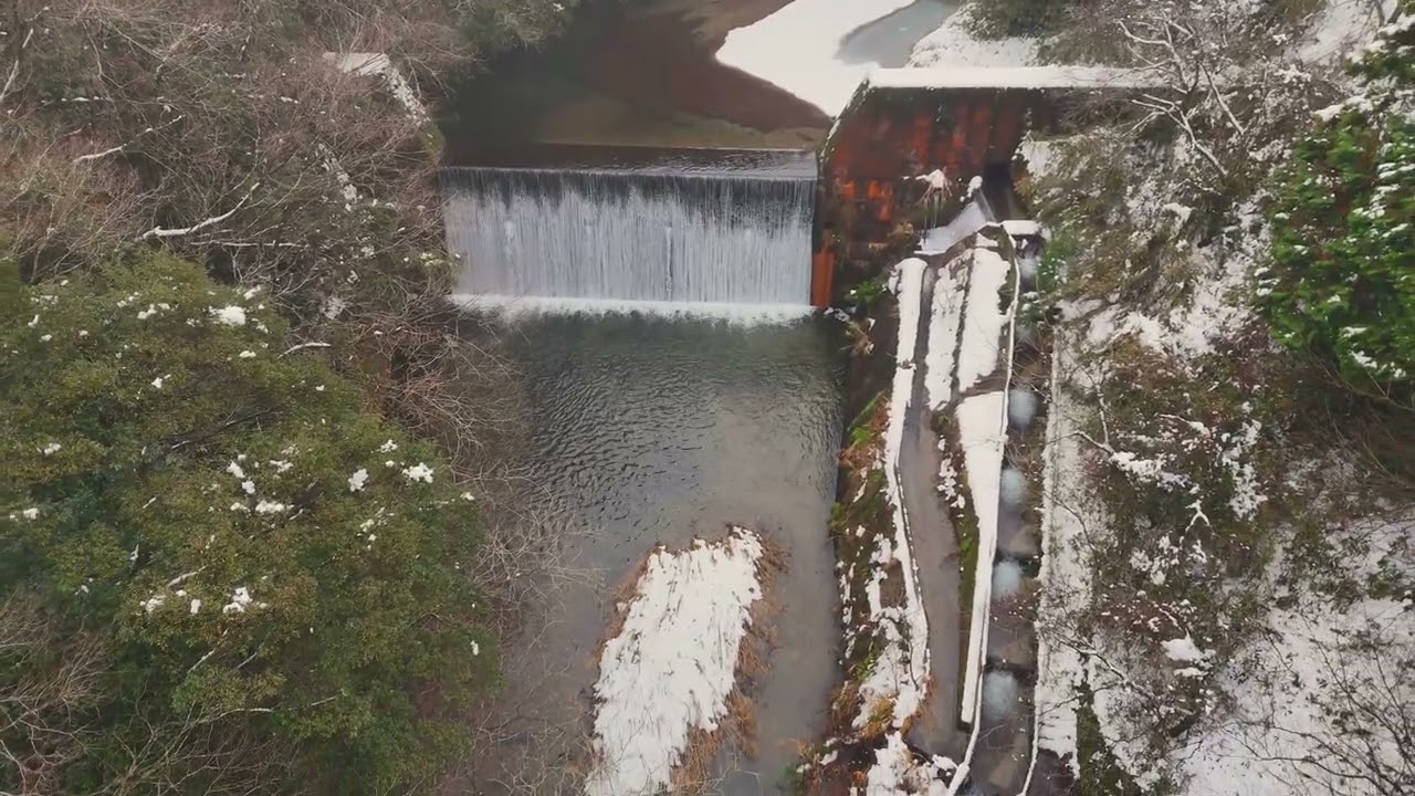 伊佐川螺旋式魚道（伊佐川砂防堰堤）