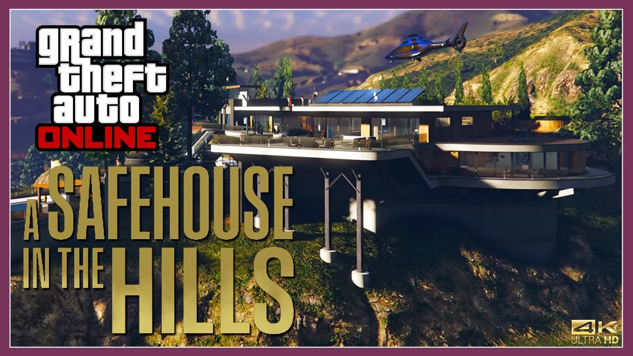 A Relaxing Walkthrough of the NEW GTA Online Mansion (A Safehouse in the Hills Update)