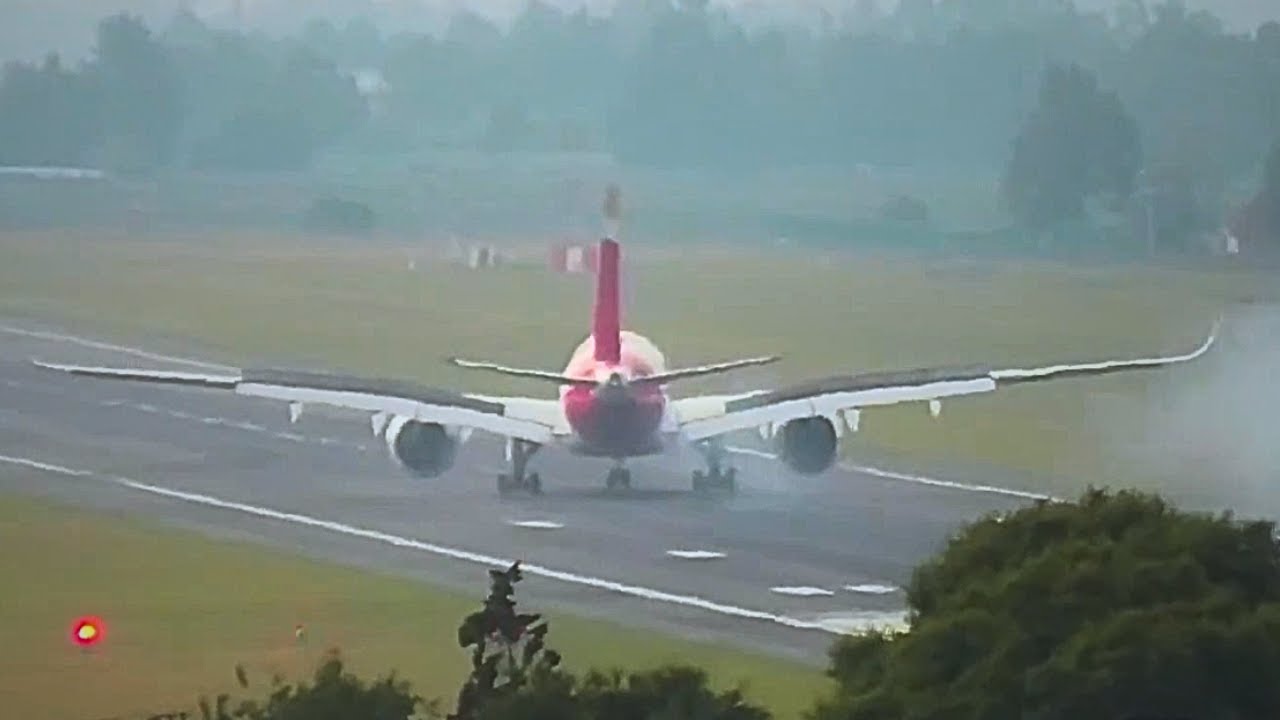 🚨 Aterrizajes Extremos en Bogotá 🌪️ | Airbus A350 de Iberia & Boeing 767 de Amerijet