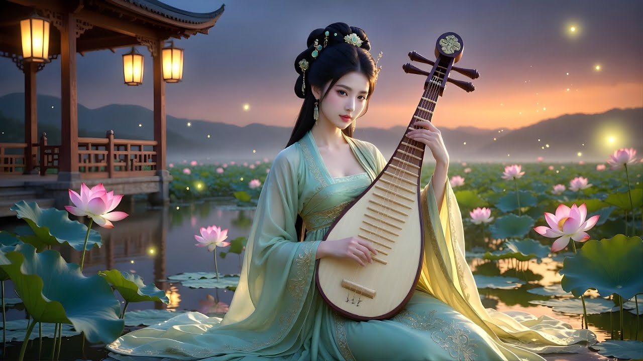 Relaxing Chinese Zen Instrumentals 🌿🌙: Flute, Erhu & Guzheng for Focus and Calm