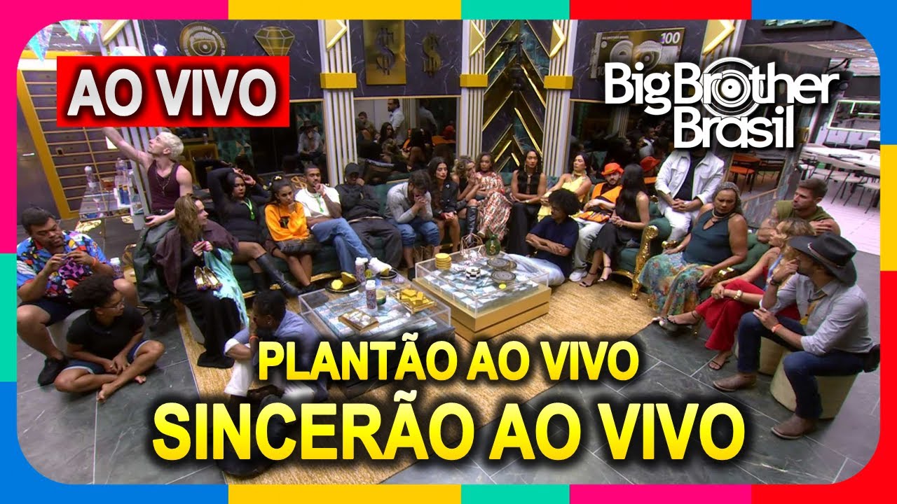 BBB 26: 2º Sincerão AO VIVO - Big Brother Brasil 2026 - 26/01/2026 #BBB26 AO VIVO