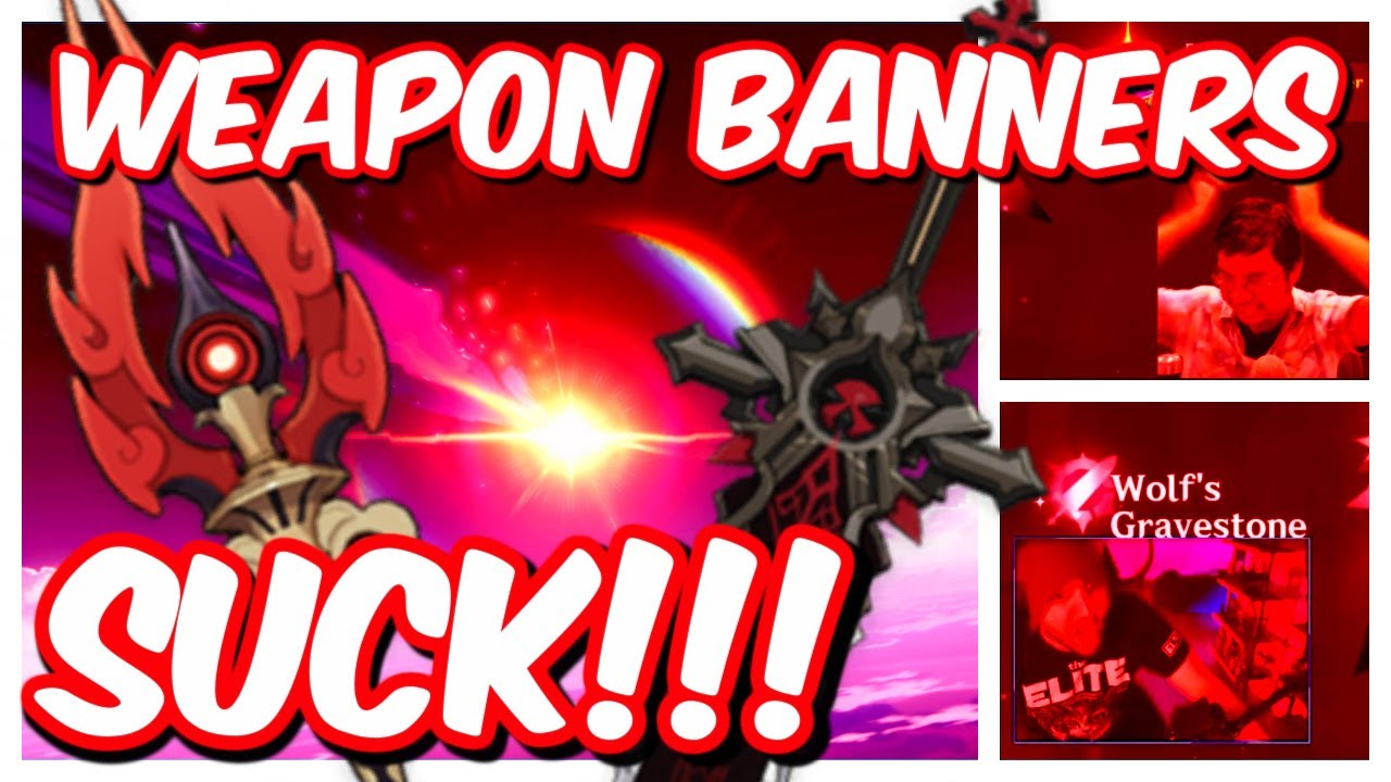 Mihoyo PLEASE FIX The Genshin Impact Weapon Banner!!! It's AWFUL- [Staff of Homa Summons]