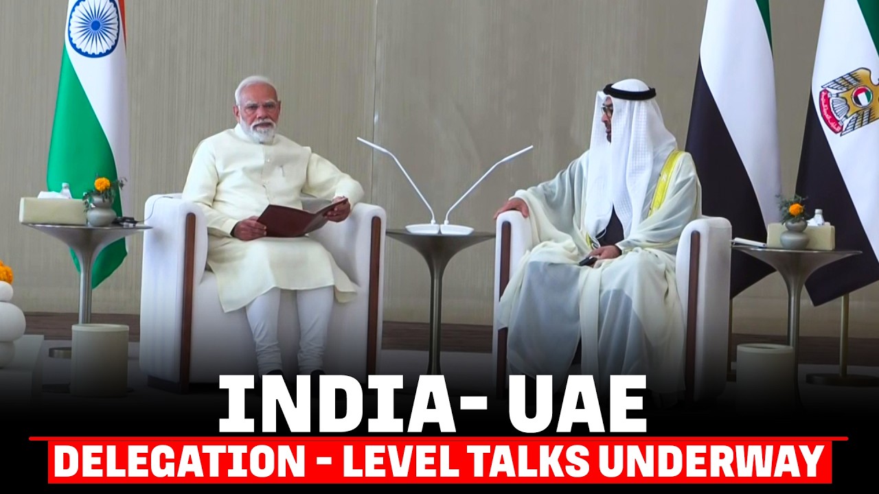PM Modi holds delegation-level talks with Sheikh Mohamed bin Zayed I MoUs exchanged