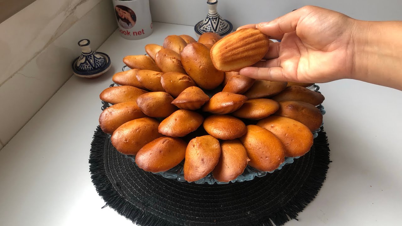 وأخيرا لقيت وصفة مادلين المحلات بدون بيض ولا حليب أضيفي هاد المكون السحري واحصلي على كمية مضاعفة👌