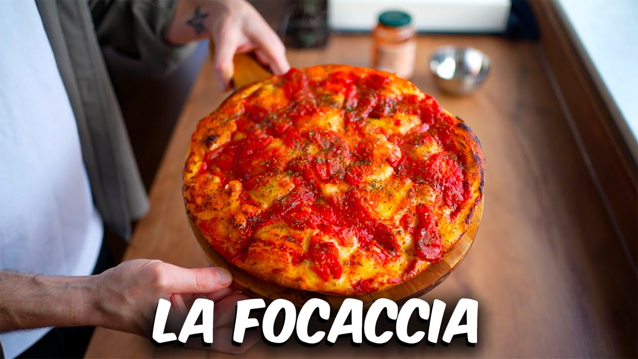RICETTA FOCACCIA: PRONTA IN 3 ORE