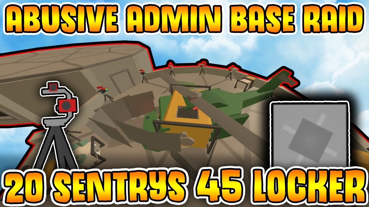 ABUSIVE OWNER SKYBASE RAID & DESTROYING THE WHOLE BASE! | Unturned Survival Base Raid