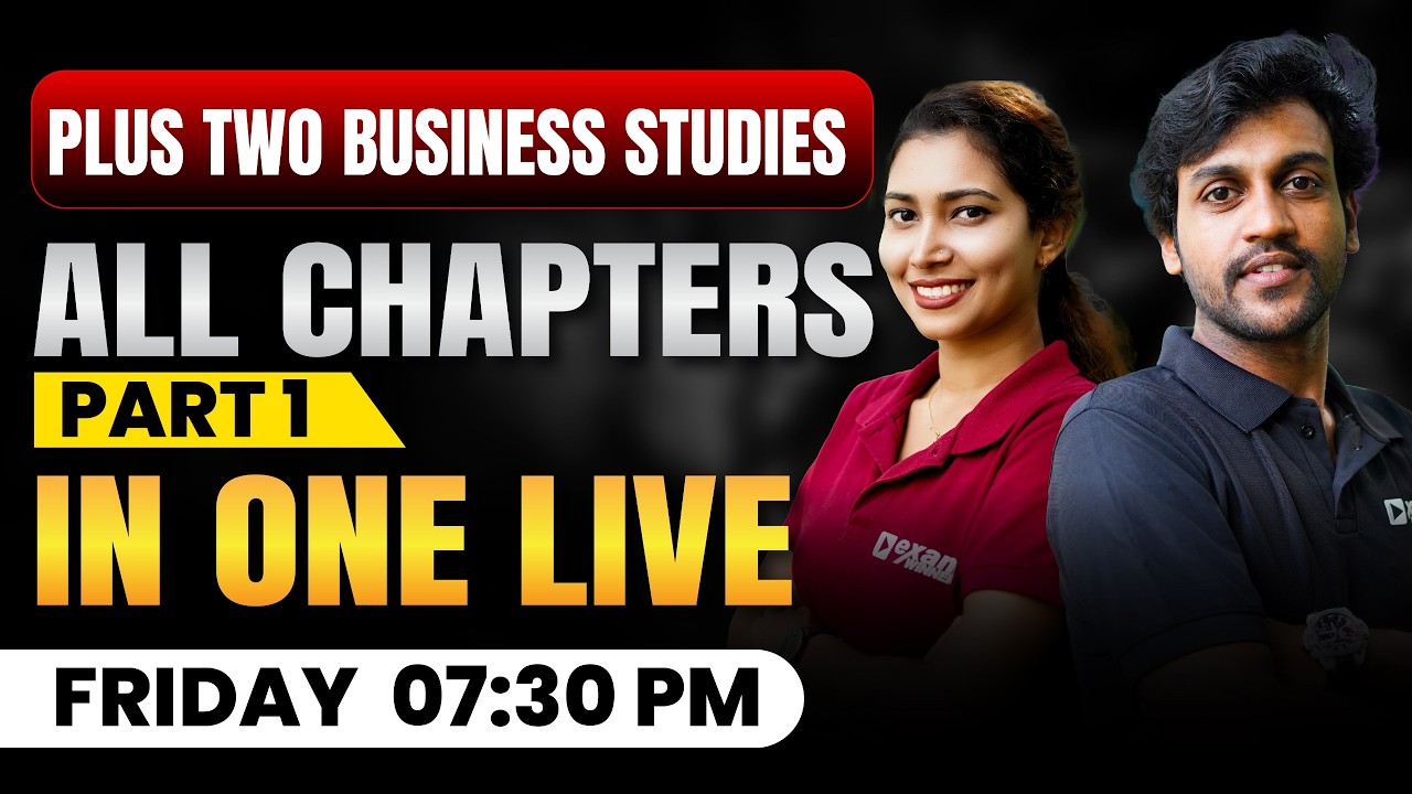Plus Two Business Studies | Model Exam | All Chapters | Exam Winner