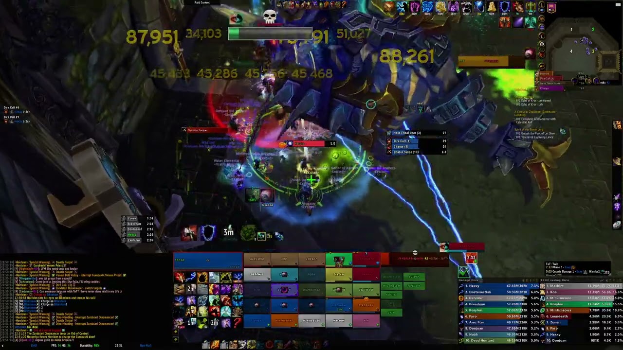 Exalted Vs. Heroic: Horridon (25)  Elemental Shaman PoV