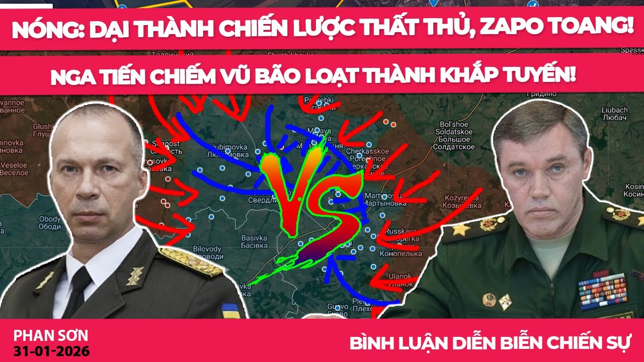 NÓNG: Dại thành chiến lược thất thủ, ZAPO toang! Nga tiến chiếm thần tốc loạt thành khắp tuyến!