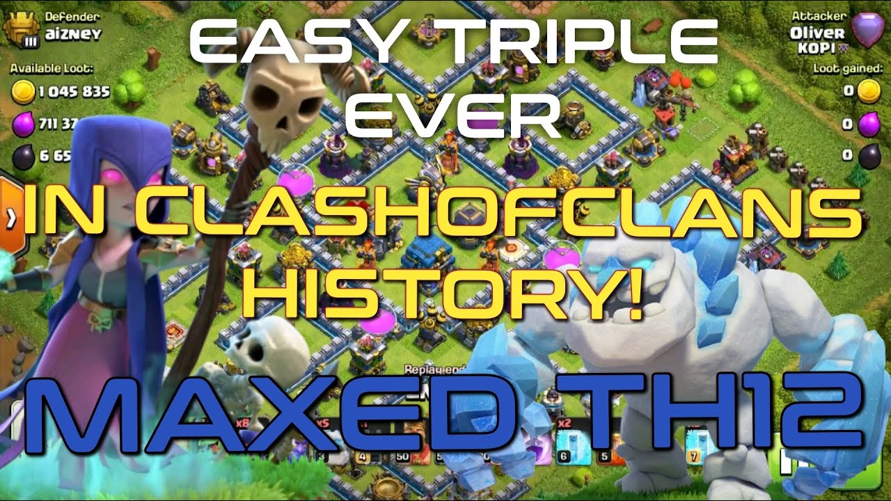 TH11 VS TH12(MAXED) || 5 ICY Gs || LEGENDS LEAGUE || He&rsquo;ll be so pissed #clashofclans