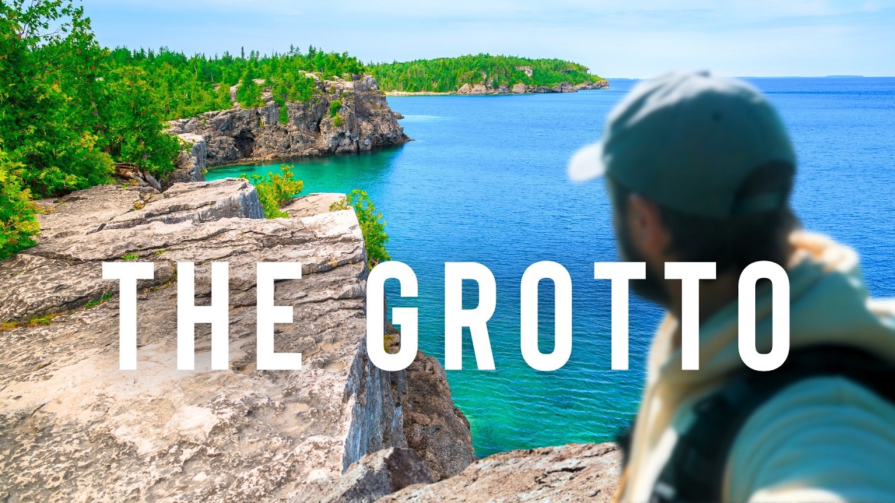 Inside Ontario's Incredible Grotto at Bruce Peninsula National Park!