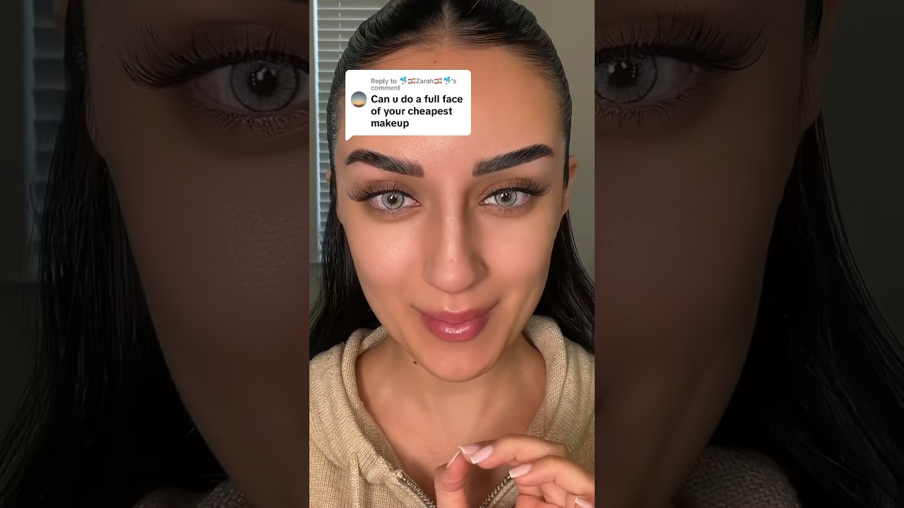 FULL FACE OF CHEAP MAKEUP😳