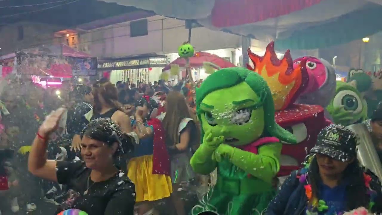 Andancia LA PATRONA 2025 - EN SU CIERRE - Carnaval San Lorenzo Chimalhuacán (23.03.25)