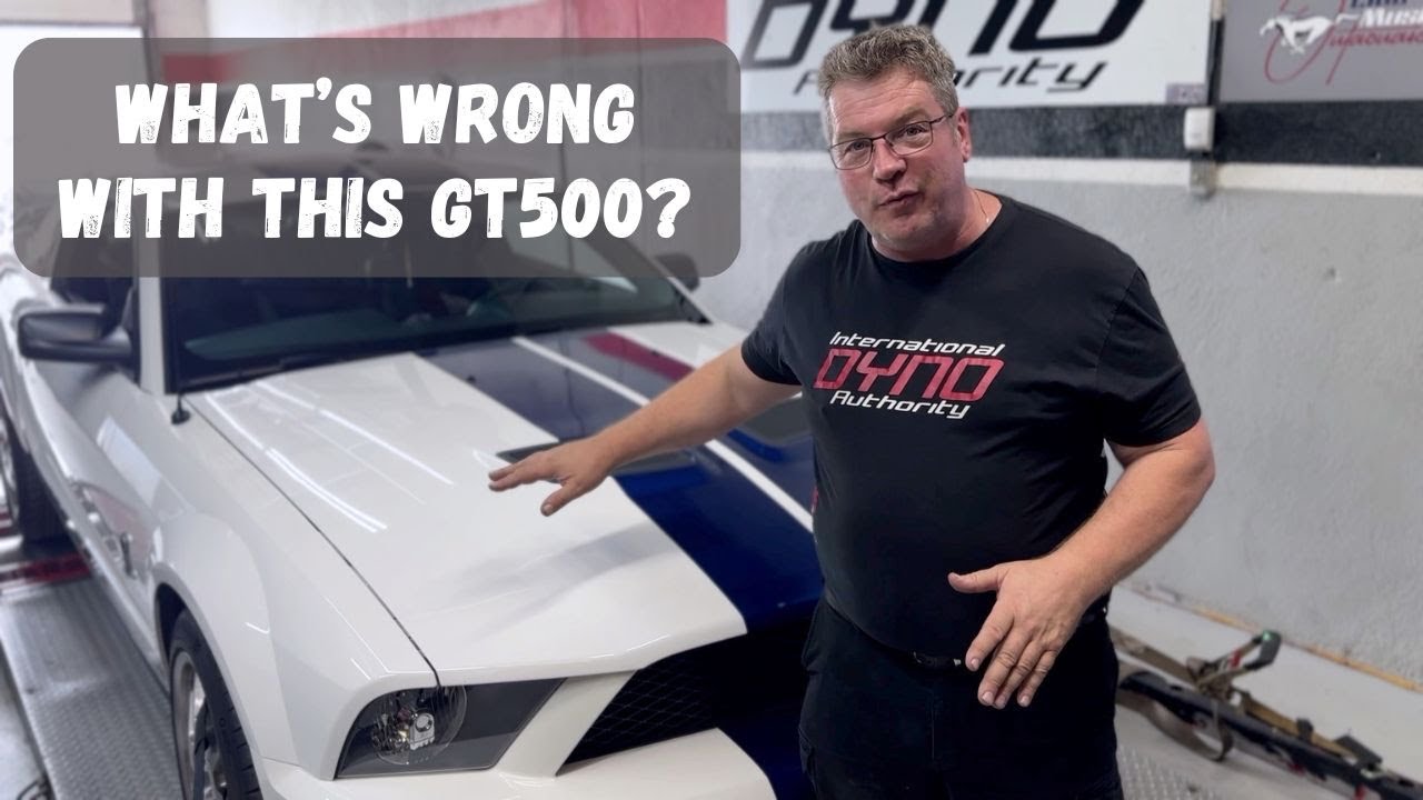ВСЕГО 345 лошадиных сил! Что пошло не так? | Mustang Shelby GT500 2008 года выпуска не может сохр...
