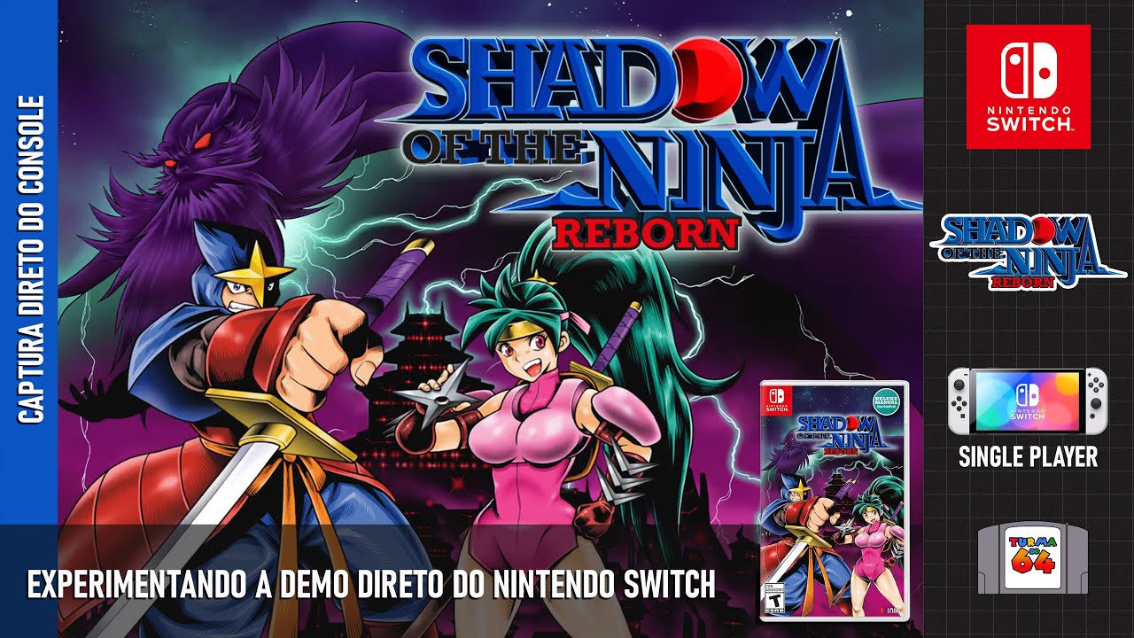 Conhecendo a Demo: Shadow of the Ninja Reborn - Nintendo Switch