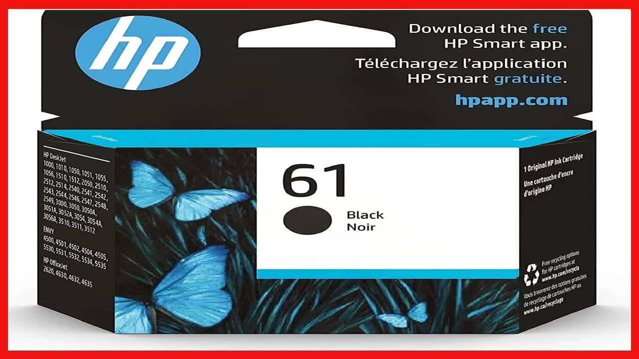 Great product -  Original HP 61 Black Ink Cartridge | Works with DeskJet 1000, 1010, 1050, 1510, 205