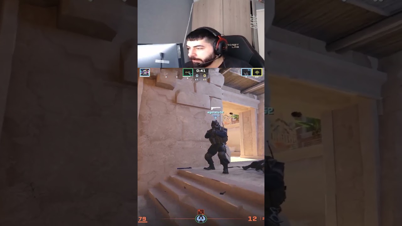 200 IQ fake flash from MAJ3R 🧠 #maj3r #cs2 #twitchclips
