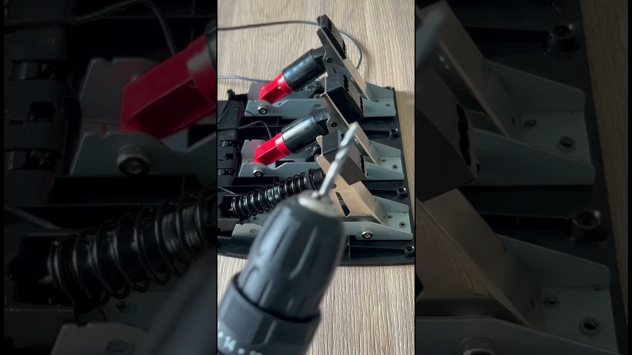 MOD PEDALIERA #LOGITECH G29 #gas #brake #como #3dprinter #3dprinting #stampa3d #stampante3d #3d