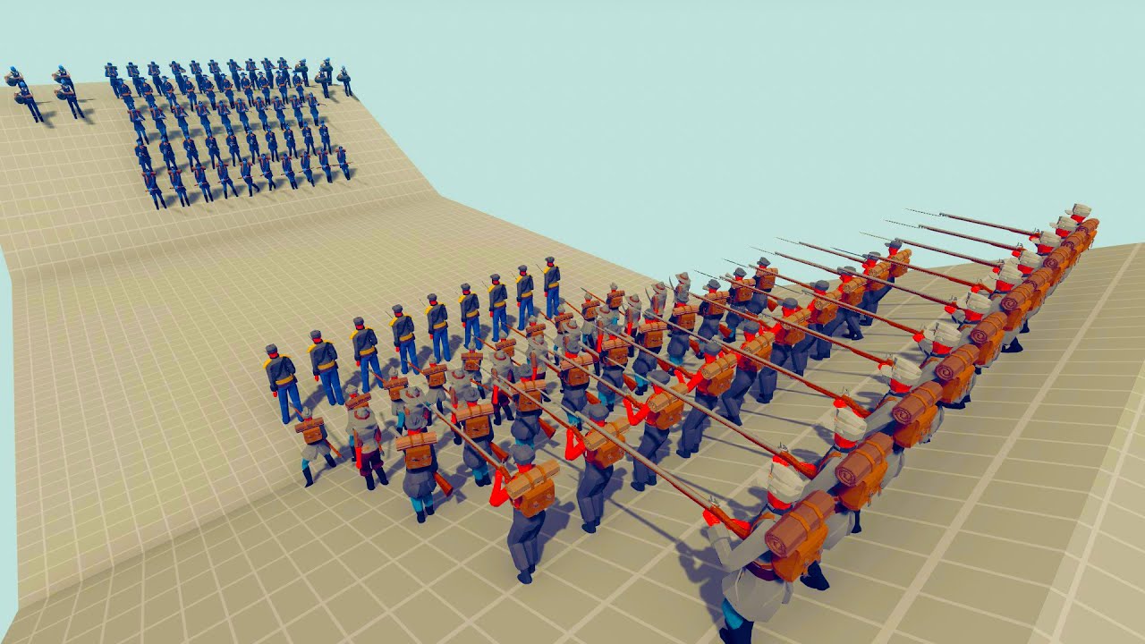 US Civil War | Epic Historical Battle Simulation in TABS