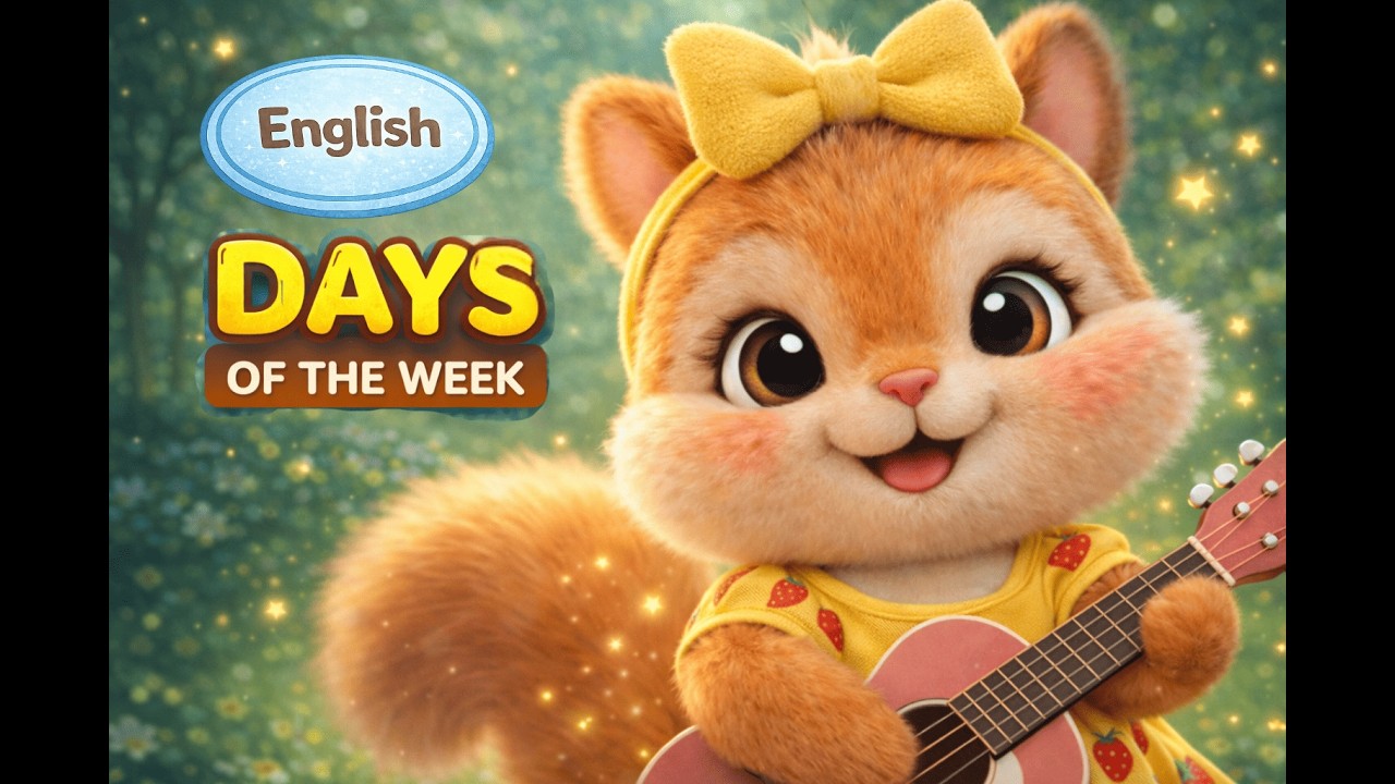 🎵 Days of the Week Song for Kids | Learning Songs for Toddlers | El Bosque de Gugu