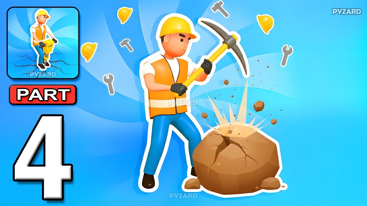 Road Builder Idle - Gameplay Walkthrough Part 4 - Renovate Cities With Builders (Android, iOS)