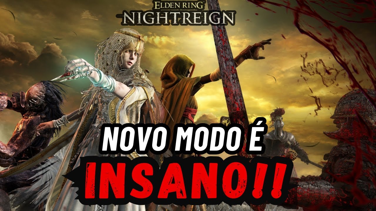 PROFUNDEZAS DA NOITE É INSANO!! PRIMEIRA VEZ NO NOVO MODO (Nightreign)