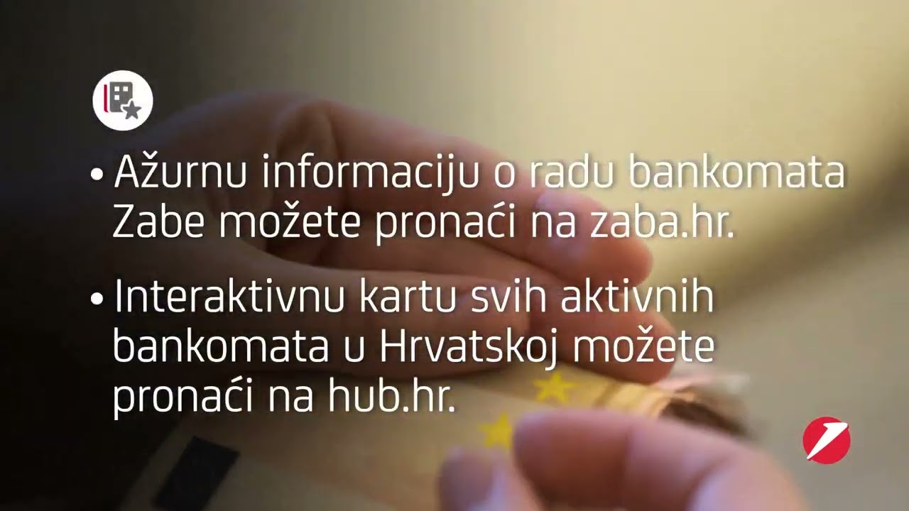 Korištenje  bankomatima tijekom uvođenja eura