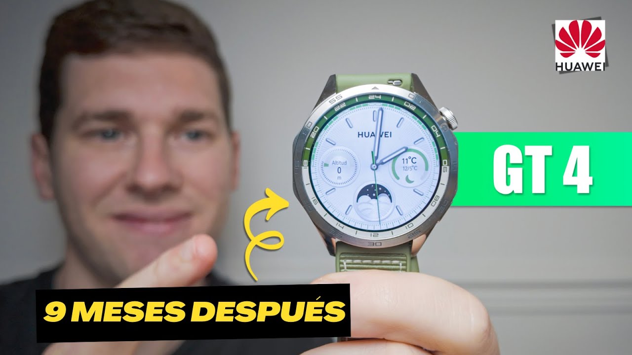 Lo MEJOR y lo PEOR 🟢 Huawei Watch GT 4 REVIEW en ESPAÑOL | 8 MESES después