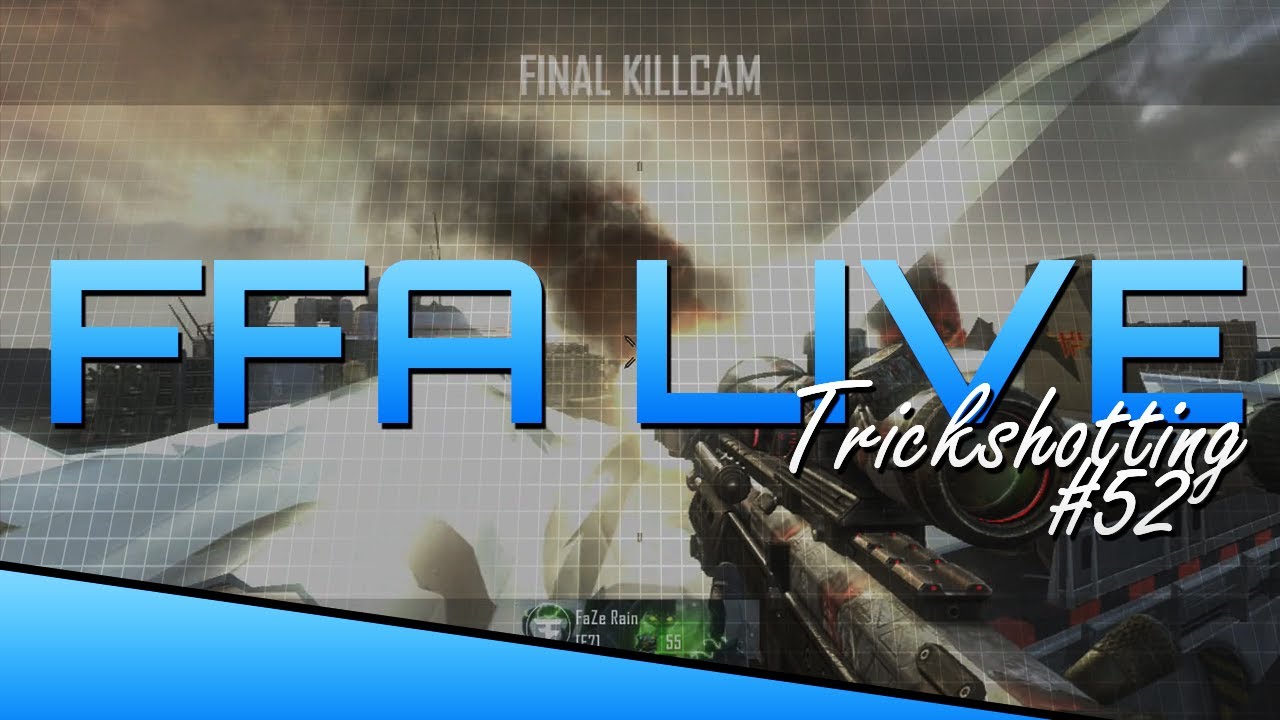 FaZe Rain - FFA TrickShotting LIVE - Episode 52