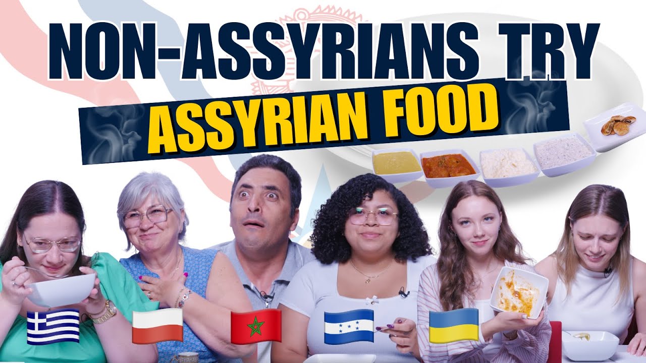 Non-Assyrians try Assyrian Food