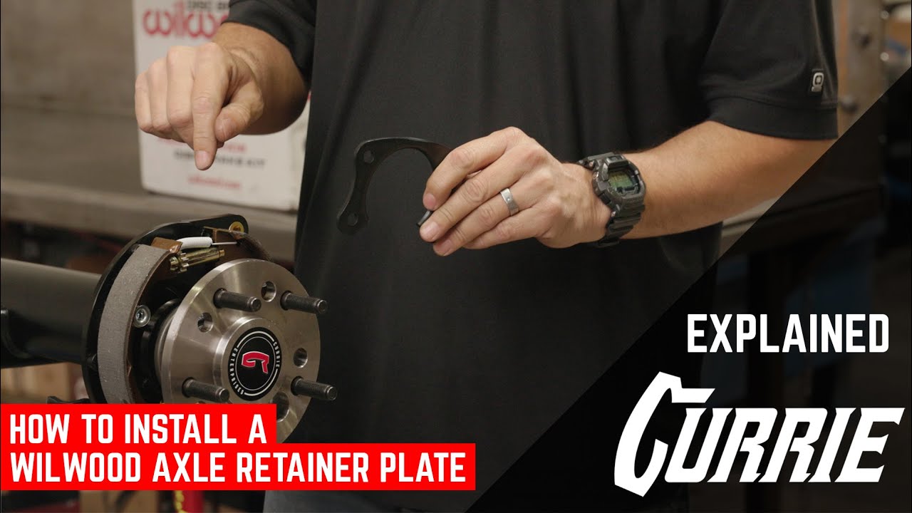HOW TO INSTALL WILWOOD AXLE RETAINER PLATES | EXPLAINED