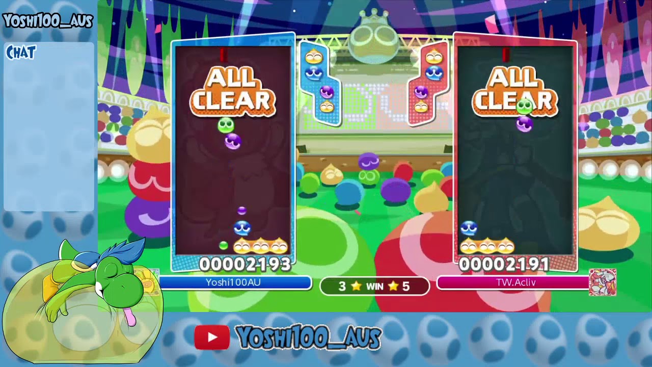 vs aclivtak, ft30 (Puyo Training Grounds League) [Puyo Puyo Champions]