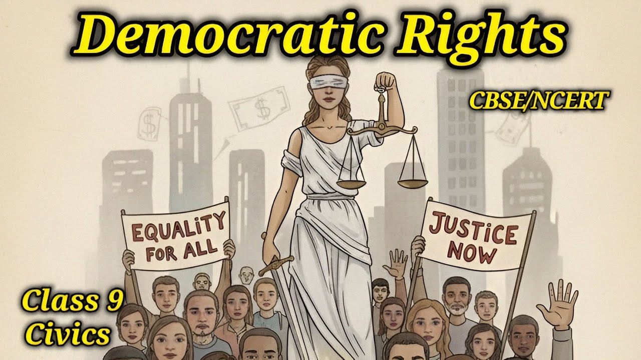 Democratic Rights Class 9 Civics | Political science | NCERT | CBSE | explain in Tamil