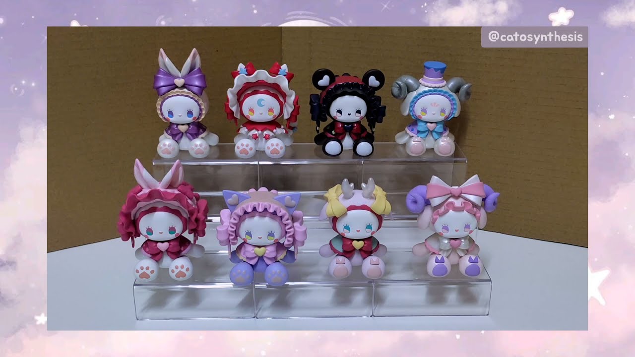 EMMA Sweet Forest Teatime series Blind Box Unboxing 💜 Collectable Figures Toy Review