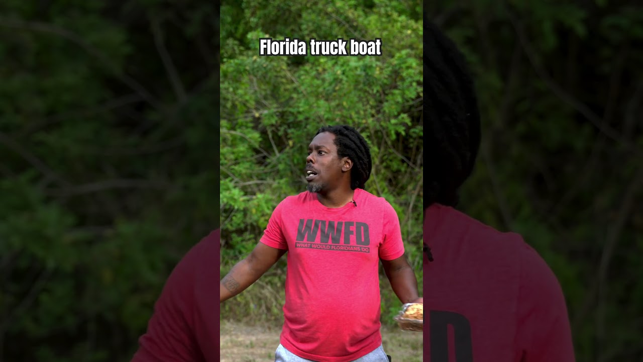 Florida truck boat #onlyinflorida
