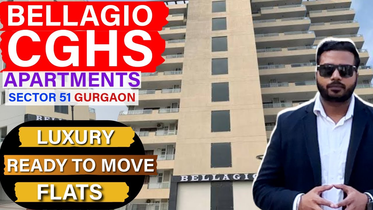 Bellagio CGHS Apartment Sector 51 Gurgaon 4 bhk flat Near Golf Course Road & Artimis hospital