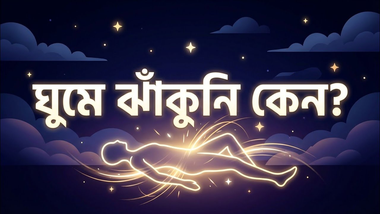 ঘুমের সময় শরীর কেন ঝাঁকুনি দেয়? | হঠাৎ ঝাঁকুনি দেওয়ার বৈজ্ঞানিক কারণ | জানার আছে