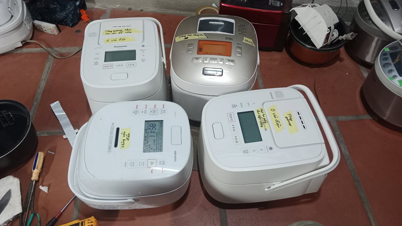 Hôm nay làm cho ae nồi cơm điện Toshiba và Panasonic vip.0903454821