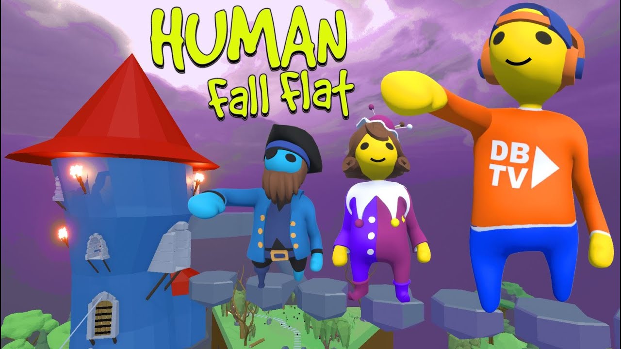 WE BECAME WIZARDS IN HUMAN FALL FLAT WORKSHOP LEVEL WIZARDS