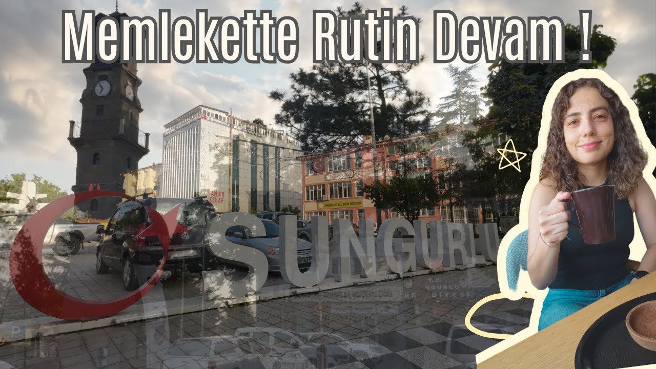 Memlekette Bayram Öncesi Rutinimi Koruyorum | Sungurlu Vlog