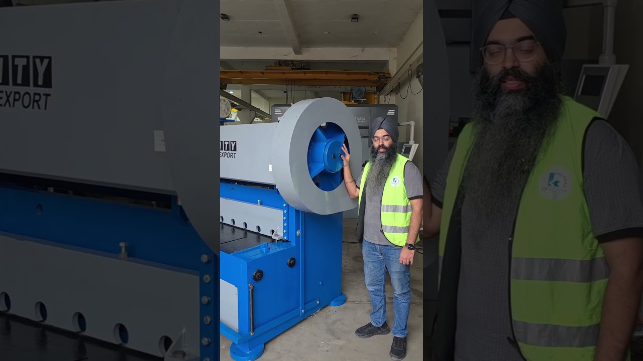 Why you should chose a mechanical overcrank shearing machine !!