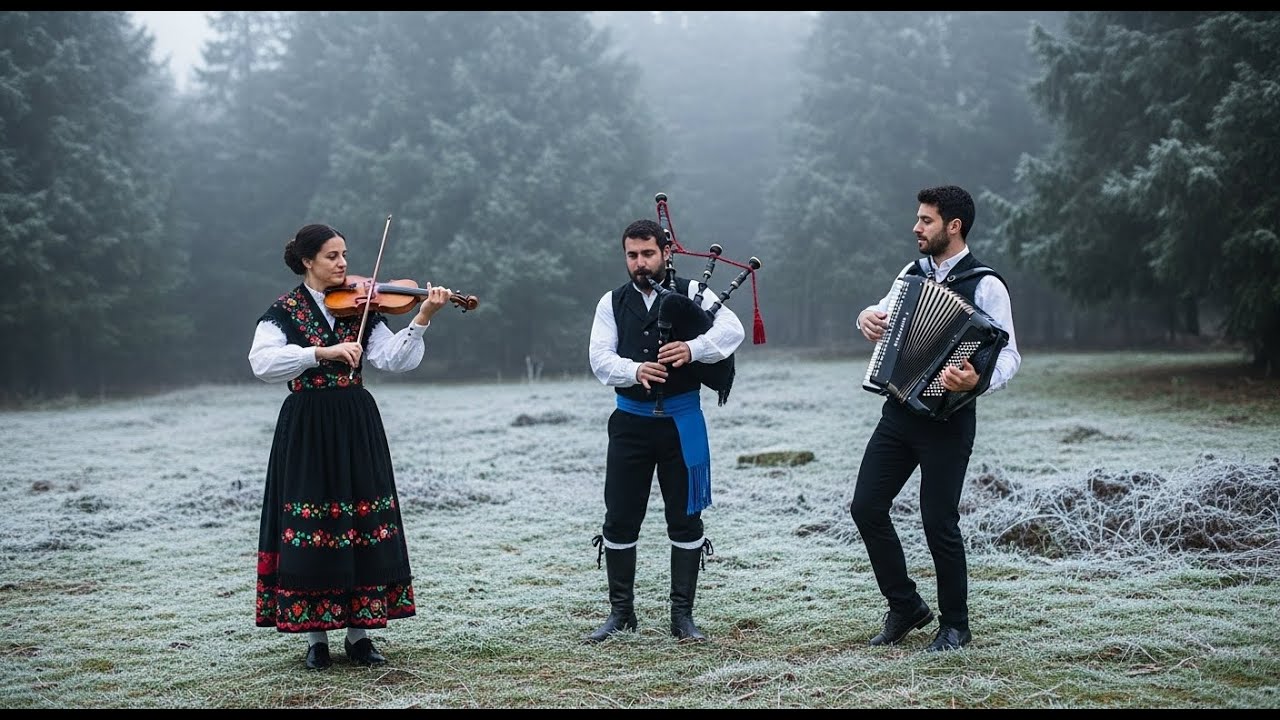 Silent Winds Along Atlantic Cliffs &ndash; Celtic And Galician Dawn Over Ancient Lands