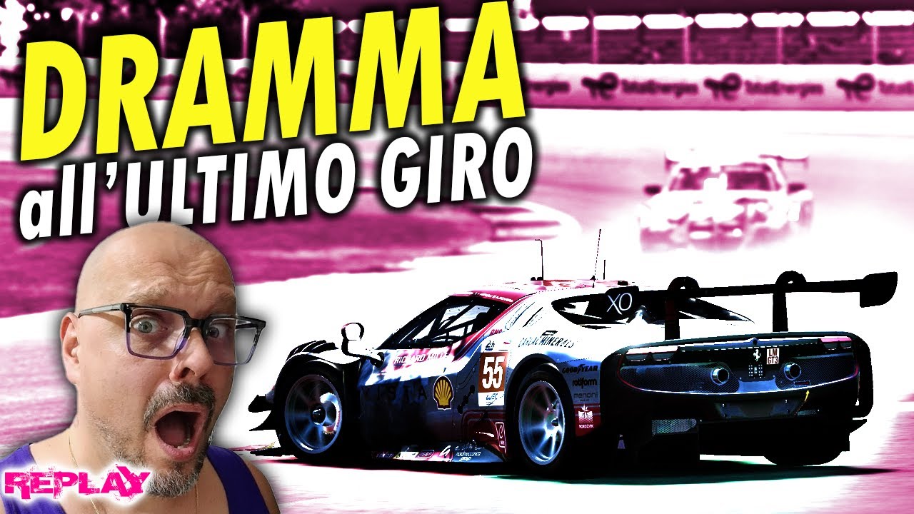 DOPO 45 MINUTI DI GARA FACCIO UN GUAIO ALL' ULTIMO GIRO