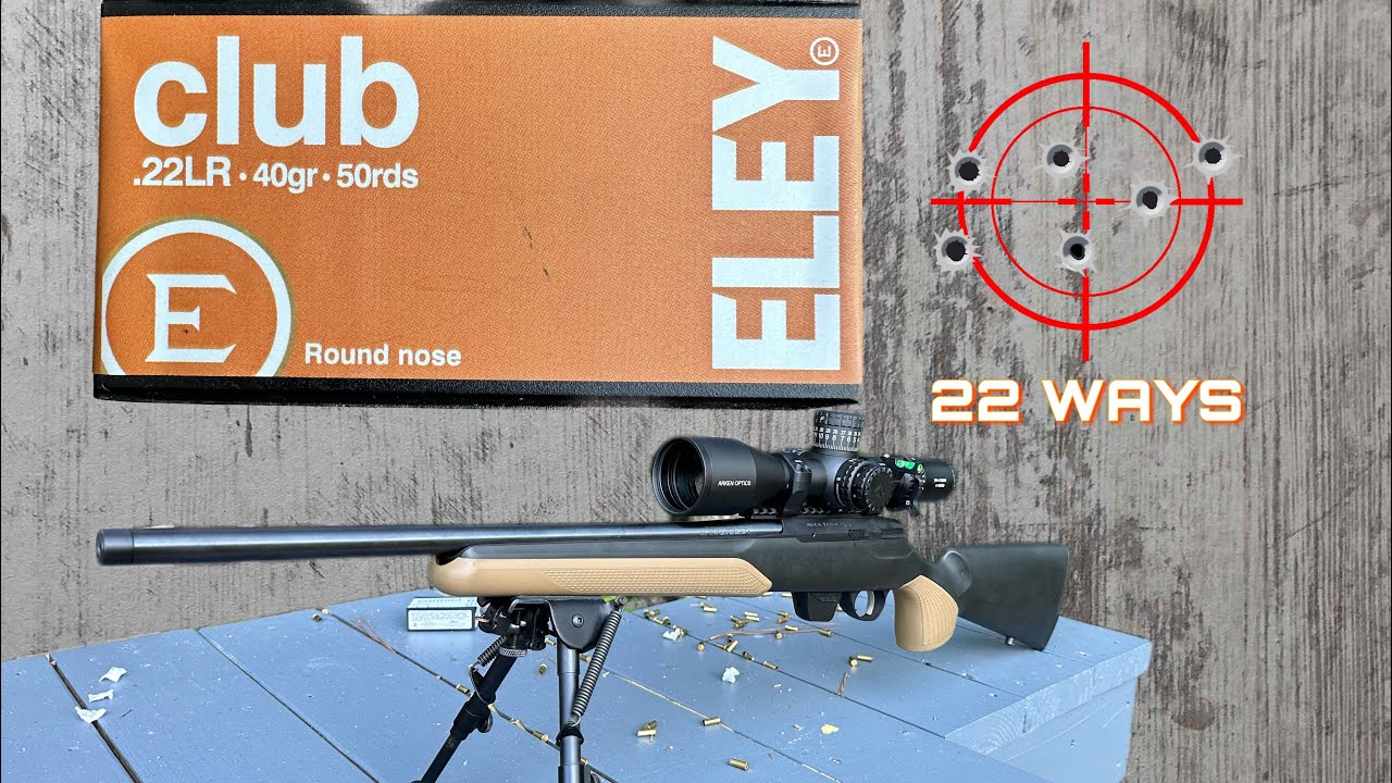 Tikka / Eley Club                                    Part 6 of the Ammo Testing