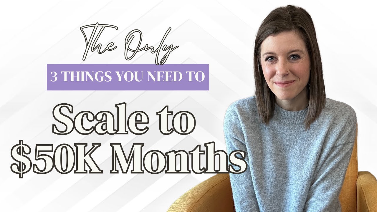This is how you're going to grow your coaching business to $50k months in 2025