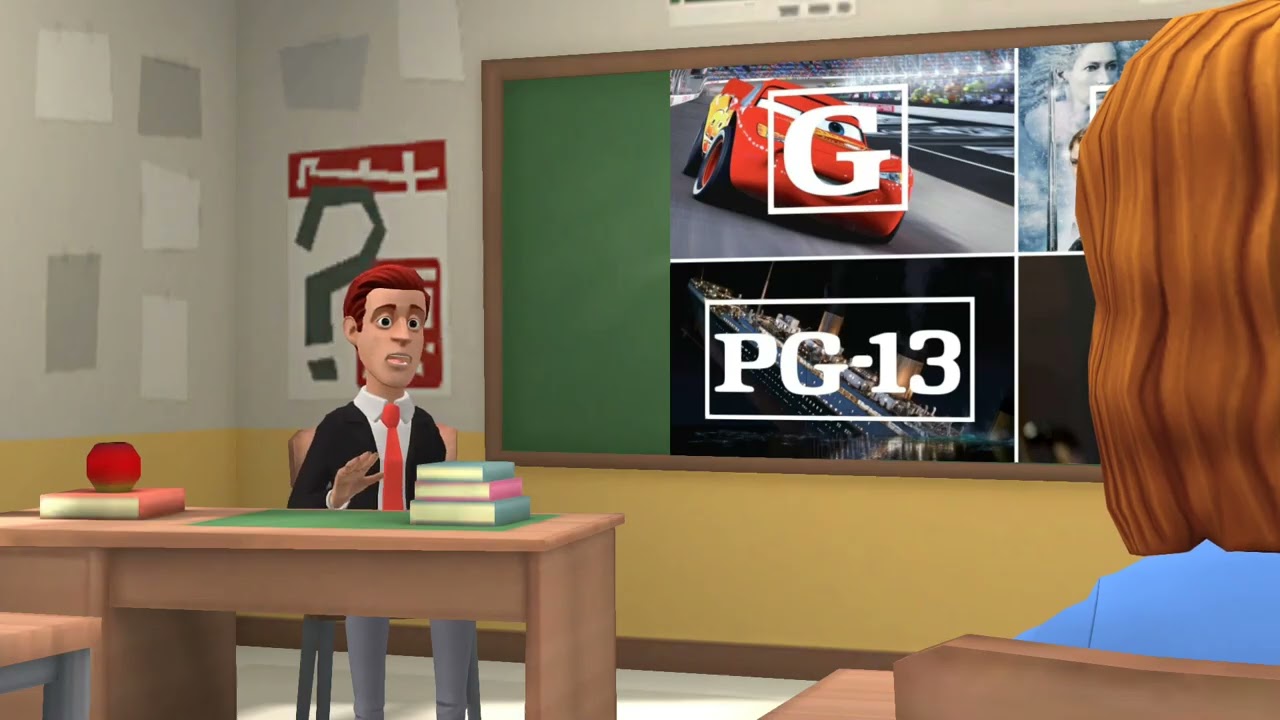 Plotagon Laziness S2 E4: Gayloo Brings Rated NC-17 Movie To School /Gounded