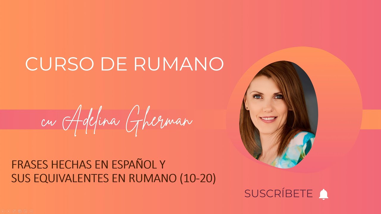 EXPRESIONES ESPAÑOLAS Y SUS EQUIVALENTES EN RUMANO| 📚CURSO para APRENDER RUMANO A2✅ #124 IStudyRo