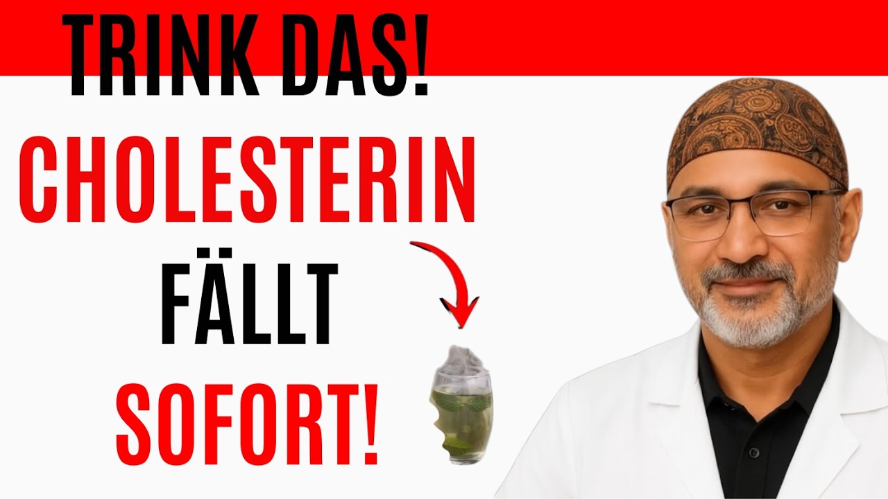 DIESES 3 GETRÄNKE REINIGEN DEINE ARTERIEN & SENKEN CHOLESTERIN SOFORT!